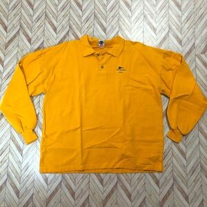 VTG Wek Long Sleeve Yellow Polo (Petoski USA) . Men’s Size XXL